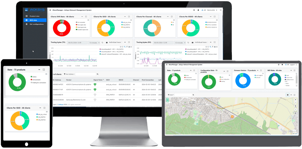 WaveManager : Logiciel d’administration ACKSYS